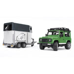 Bruder Land Rover Arazi Aracı ve At Nakil Aracı 2592