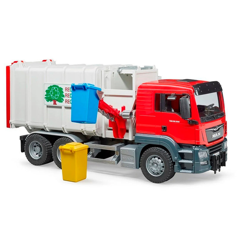 Bruder Man Tgs Çöp Kamyonu Yandan Aktarmalı Br03761