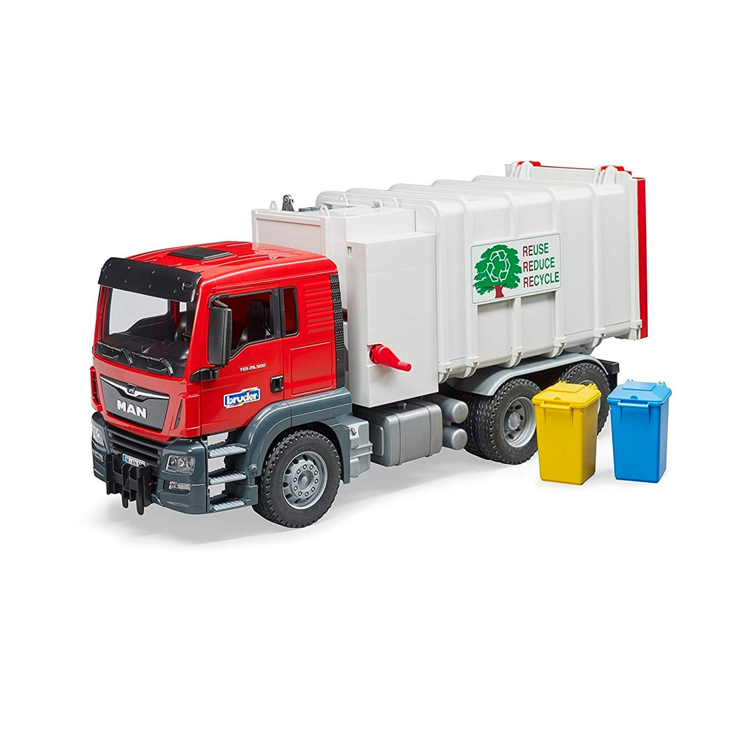 Bruder Man Tgs Çöp Kamyonu Yandan Aktarmalı Br03761
