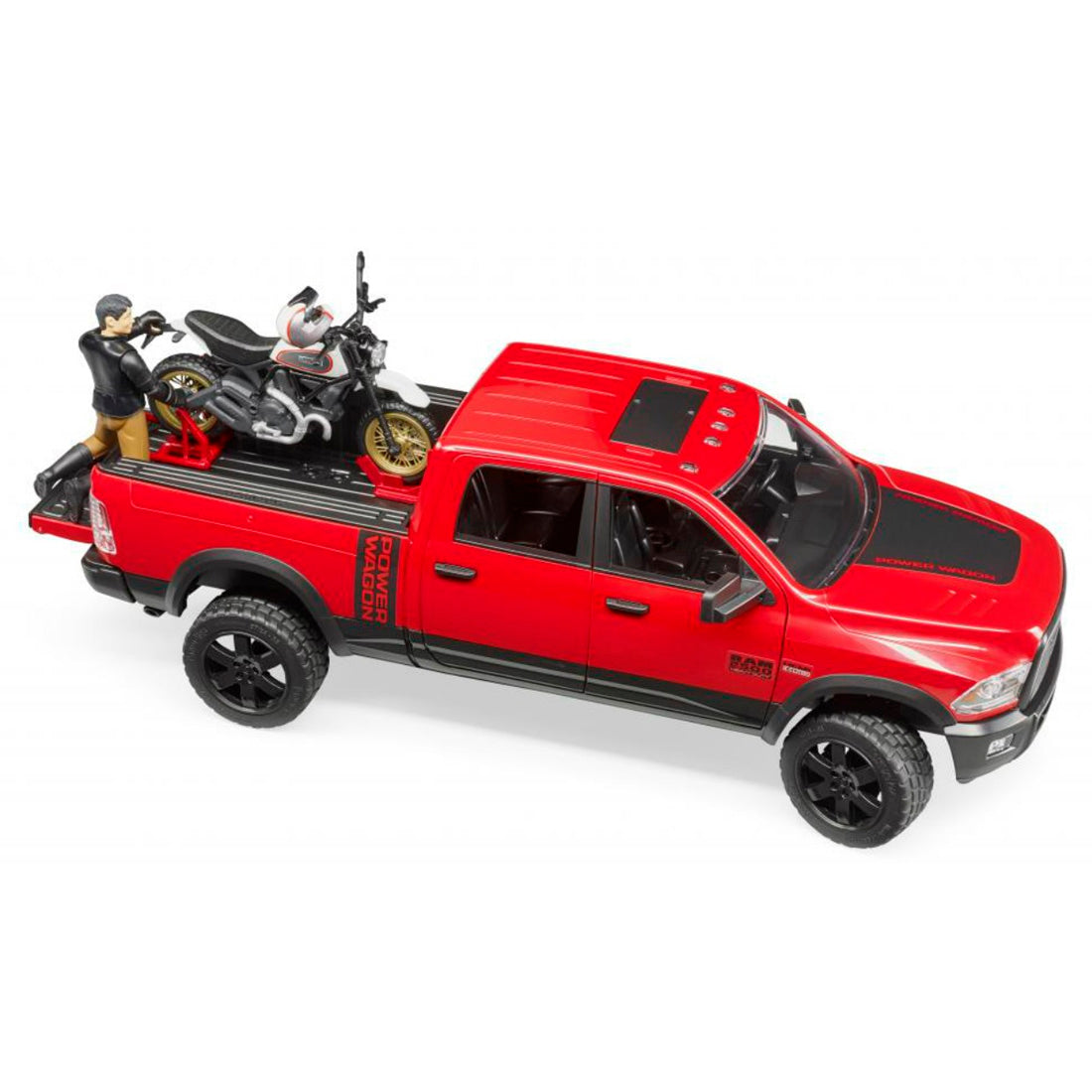 Bruder Ram 2500 Pickup Ducatı Motorsiklet Ve Sürücüsü BR02502