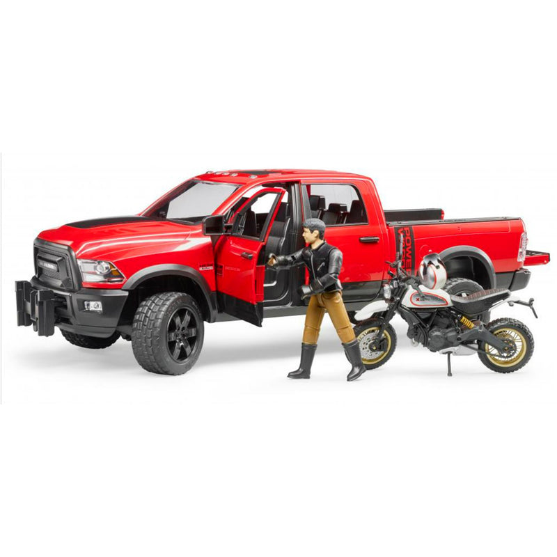 Bruder Ram 2500 Pickup Ducatı Motorsiklet Ve Sürücüsü BR02502