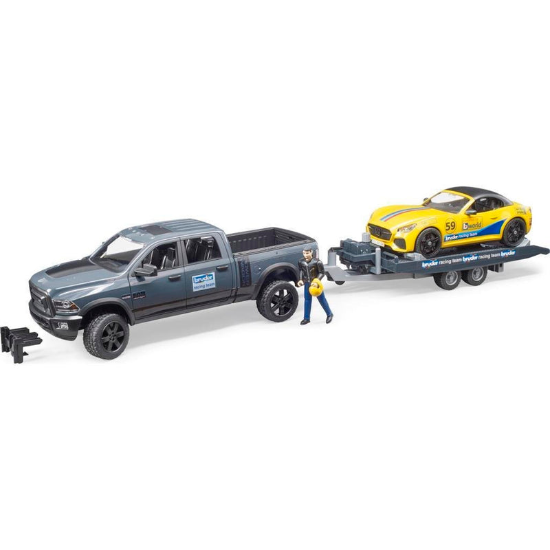 Bruder Ram 2500 Pıckup ve Roadster Yarış Arabası BR02504