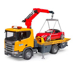 Bruder Scanıa 560R Çekici ve Roadster Araba BR03552