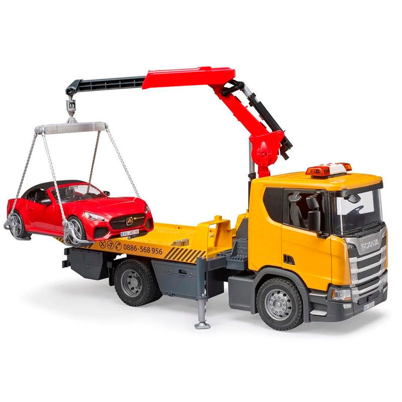 Bruder Scanıa 560R Çekici ve Roadster Araba BR03552