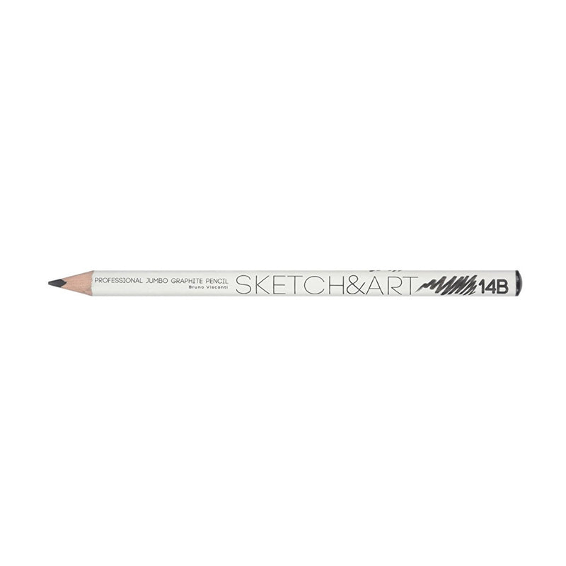 Bruno Visconti Sketch&Art 3.5 Mm 14B Dereceli Jumbo Kurşun Kalem - Sanatsal Çizim ve Eskiz Kalemi