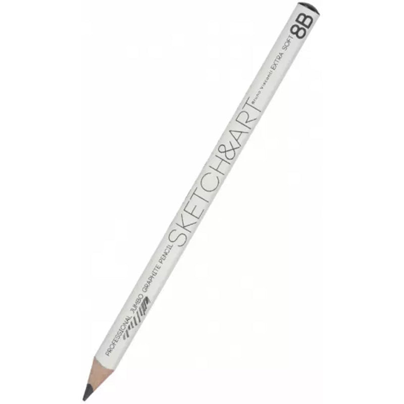 Bruno Visconti Sketch&Art 3.5 Mm 8B Dereceli Jumbo Kurşun Kalem - Profesyonel Eskiz, Çizim ve Sanat Kalemi