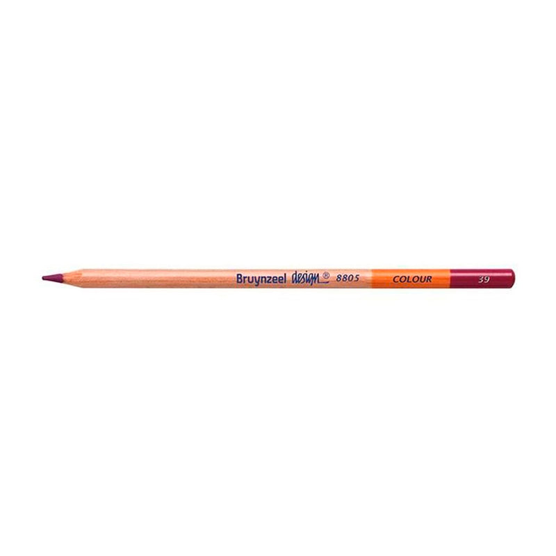 Bruynzeel Design Magenta Renkli Kurşun Kalem - Sanatçı Çizim ve Boyama Kalemi