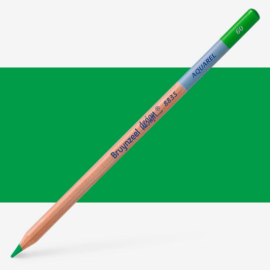 Bruynzeel Design Parlak Yeşil Sulu Boya Kalemi - Sanatsal Çizim, Resim ve Hobi Kalemi