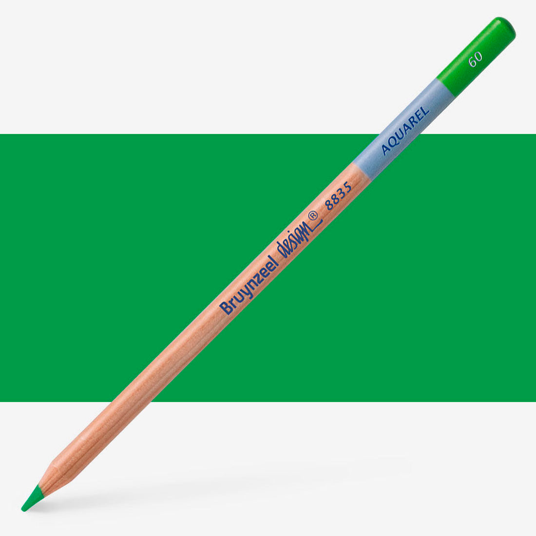 Bruynzeel Design Parlak Yeşil Renkli Kuru Boya Kalemi - Sanatçı ve Çizim Kalemi