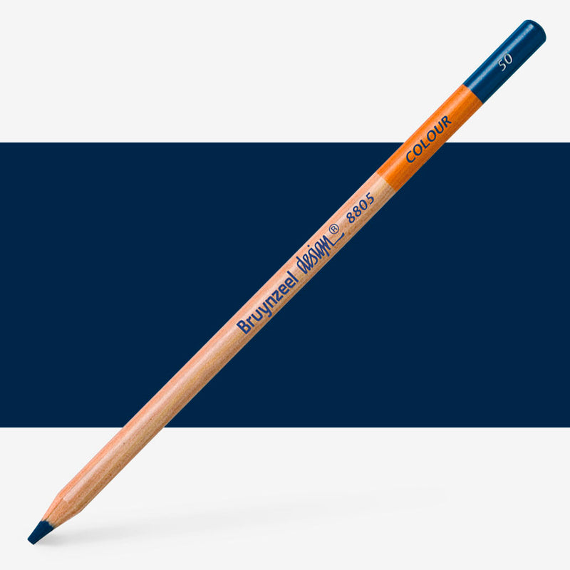 Bruynzeel Design Ultramarine Renkli Kurşun Kalem - Sanatsal Çizim ve Kuru Boya Kalemi