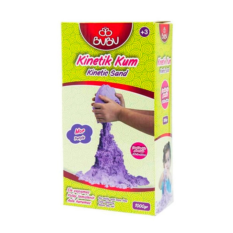 Bu-Bu 1000 gr Mor Kinetik Kum KU0010