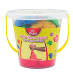 Bu-Bu 500 gr Kinetik Kırmızı Kum ve Kalıplar Kova BUBU-KU0024