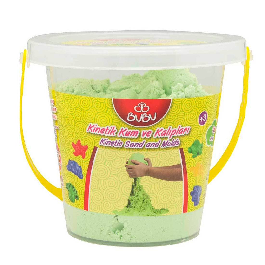 Bu-Bu 500 gr Yeşil Kum Kova BUBU-KU0021