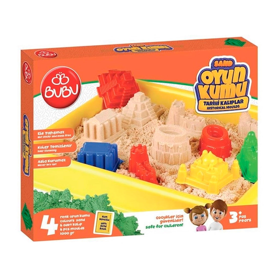 Bu Bu Büyük Havuzlu Tarihi Kalıplı Oyun Kumu KU0052