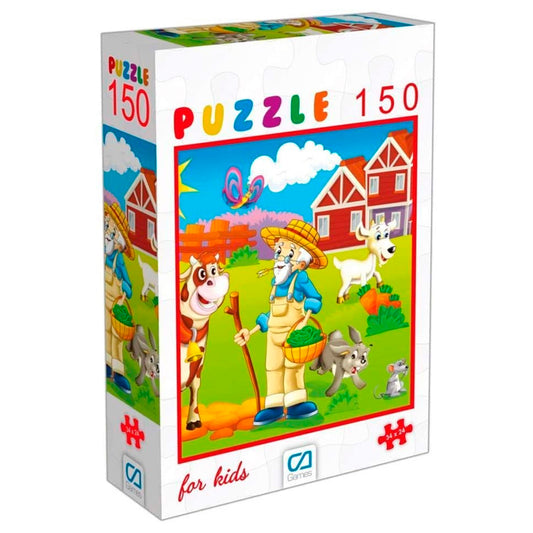 Ca Games Çiftlik 150 Parça Puzzle