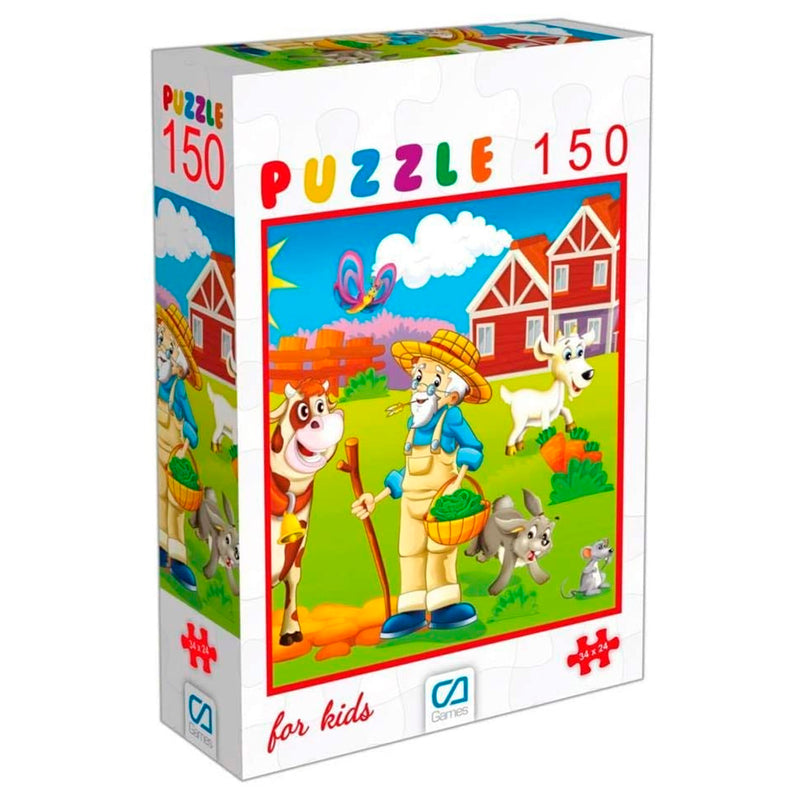 Ca Games Çiftlik 150 Parça Puzzle