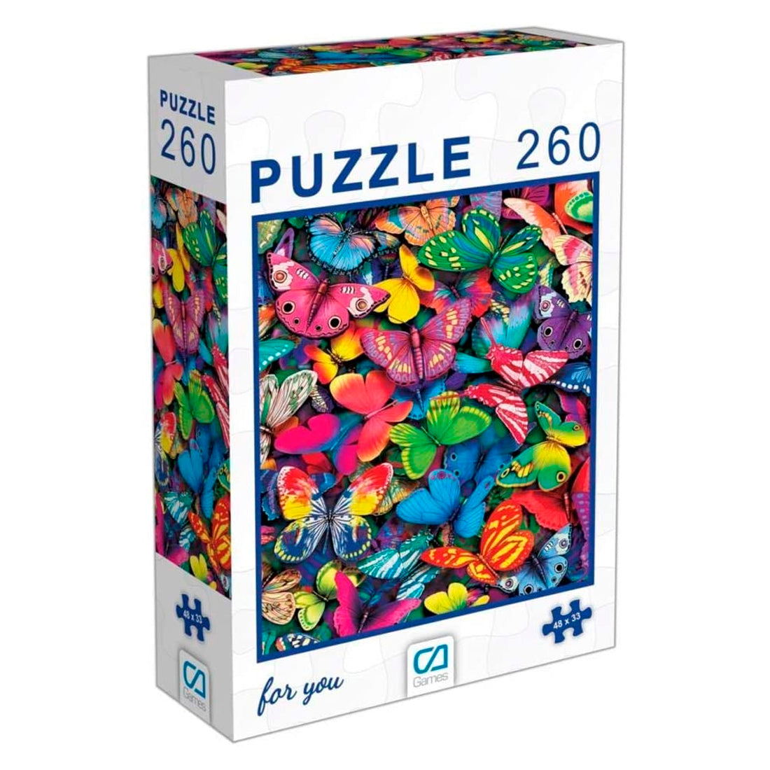 Ca Games Kelebekler 260 Parça Çocuk Puzzle