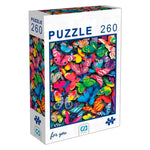 Ca Games Kelebekler 260 Parça Çocuk Puzzle