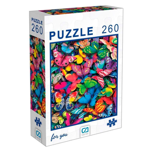 Ca Games Kelebekler 260 Parça Çocuk Puzzle