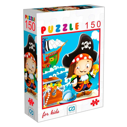 Ca Games Korsan 150 Parça Çocuk Puzzle