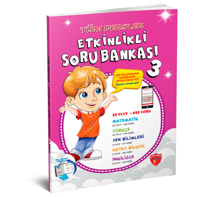 Çalışkan Arı Yayınları 3. Sınıf Etkinlikli Soru Bankası