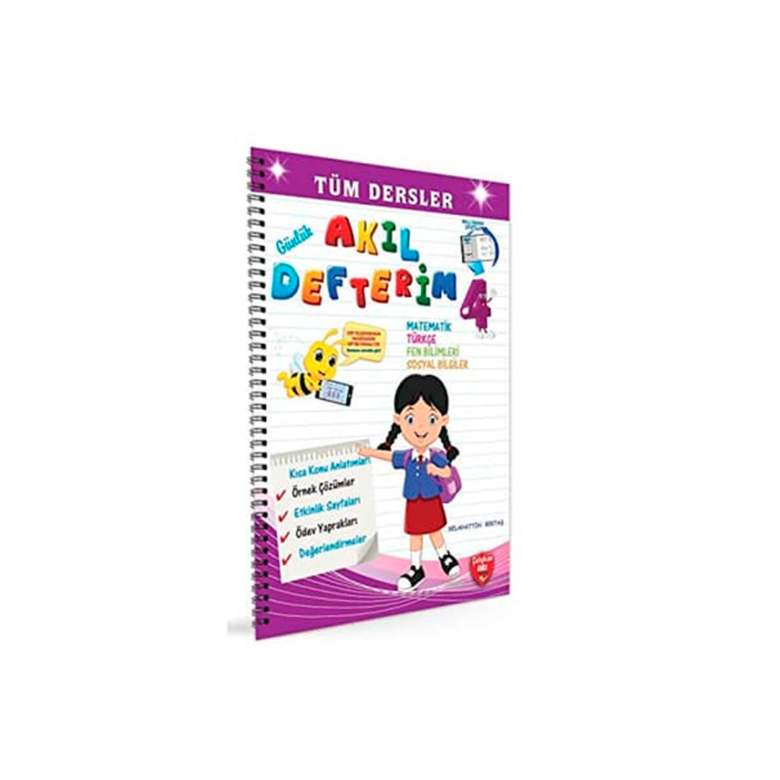Çalışkan Arı Yayınları 4. Sınıf Akıl Defterim