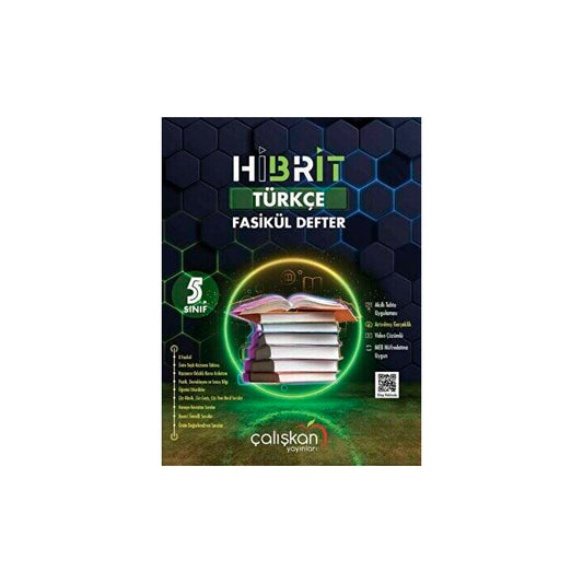 Çalışkan Yayınları 5. Sınıf Türkçe Hibrit Süper Defter