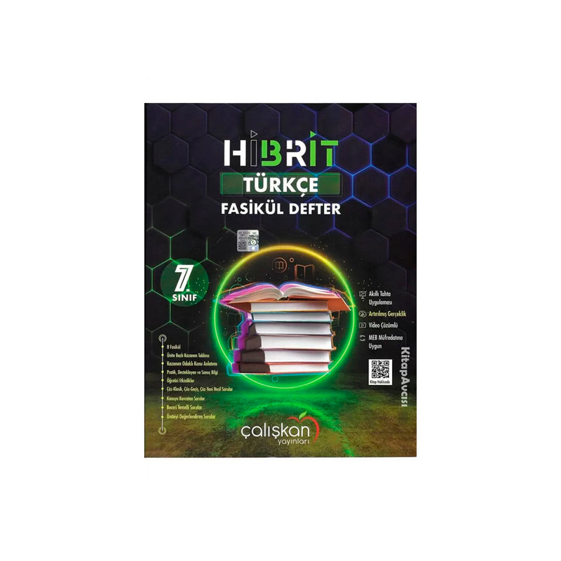 Çalışkan Yayınları 7. Sınıf Türkçe Hibrit Süper Defter