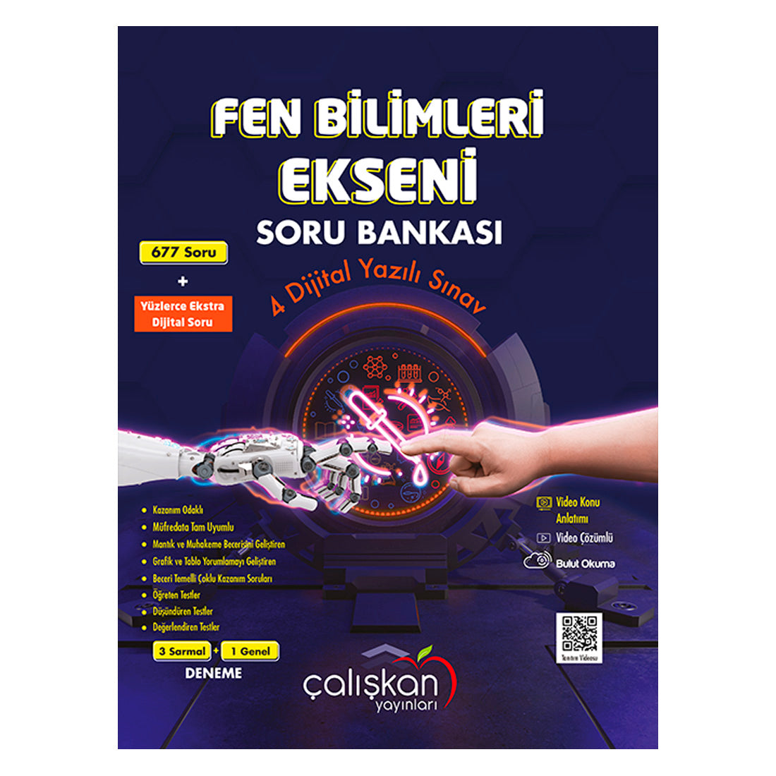Çalışkan Yayınları 8. Sınıf Fen Bilimleri Soru Ekseni