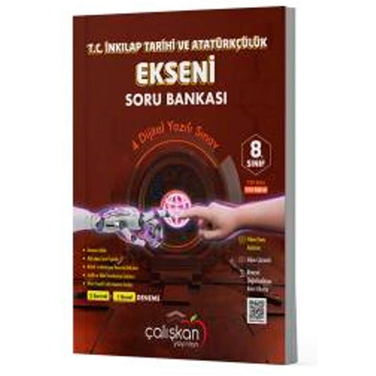 Çalışkan Yayınları 8. Sınıf İnkilap Tarihi Ekseni Soru Bankası