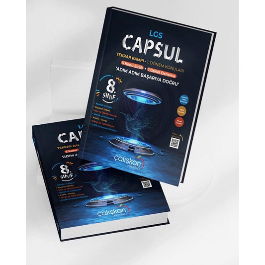 Çalışkan Yayınları 8.Sınıf LGS Capsul 1. Dönem Tekrar Kampı
