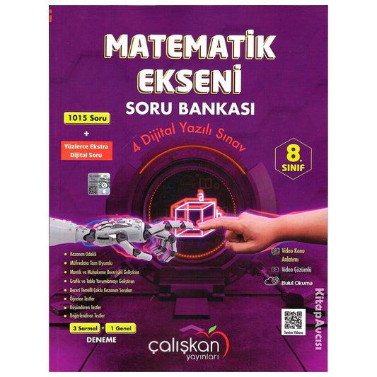 Çalışkan Yayınları 8. Sınıf Matematik Soru Ekseni