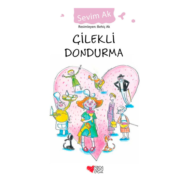 Can Çocuk Yayınları Çilekli Dondurma