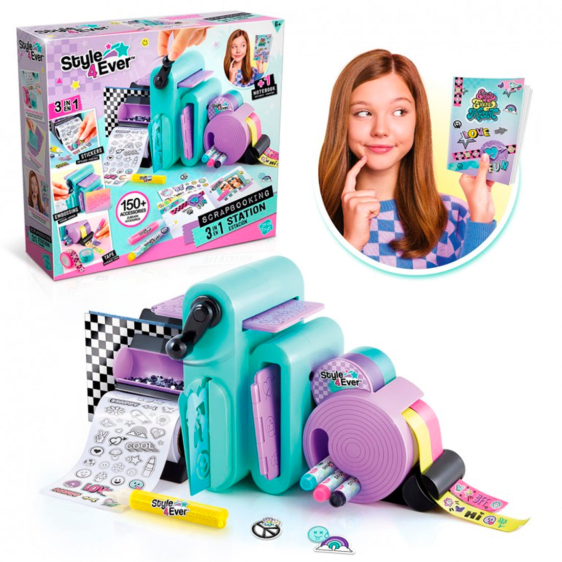 Canal Toys Hobi Set Style 4Ever Scrapbooking Stüdyo S00028789