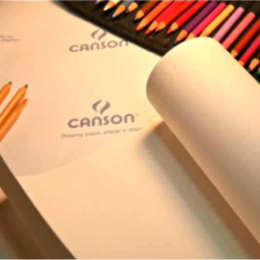 Canson 25x35 Cm. 120 Gr. 10 Lu Resim Kağıdı - Eskiz, Çizim ve Sanat Kağıdı