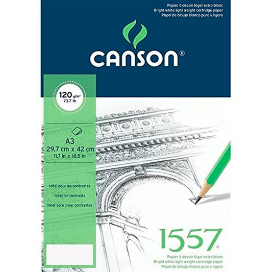 Canson A3 200 gr Resim Kağıdı - Sanatsal Çizim ve Eskiz Kağıdı
