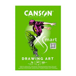 Canson A4 90Gr. Pad Xsmart Sketch & Notes 50SH Çizim Defteri - Eskiz, Not Tutma ve Okul Defteri