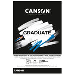 Canson Graduate A5 120 gr Siyah Çizim Defteri - Eskiz ve Sanatsal Defter