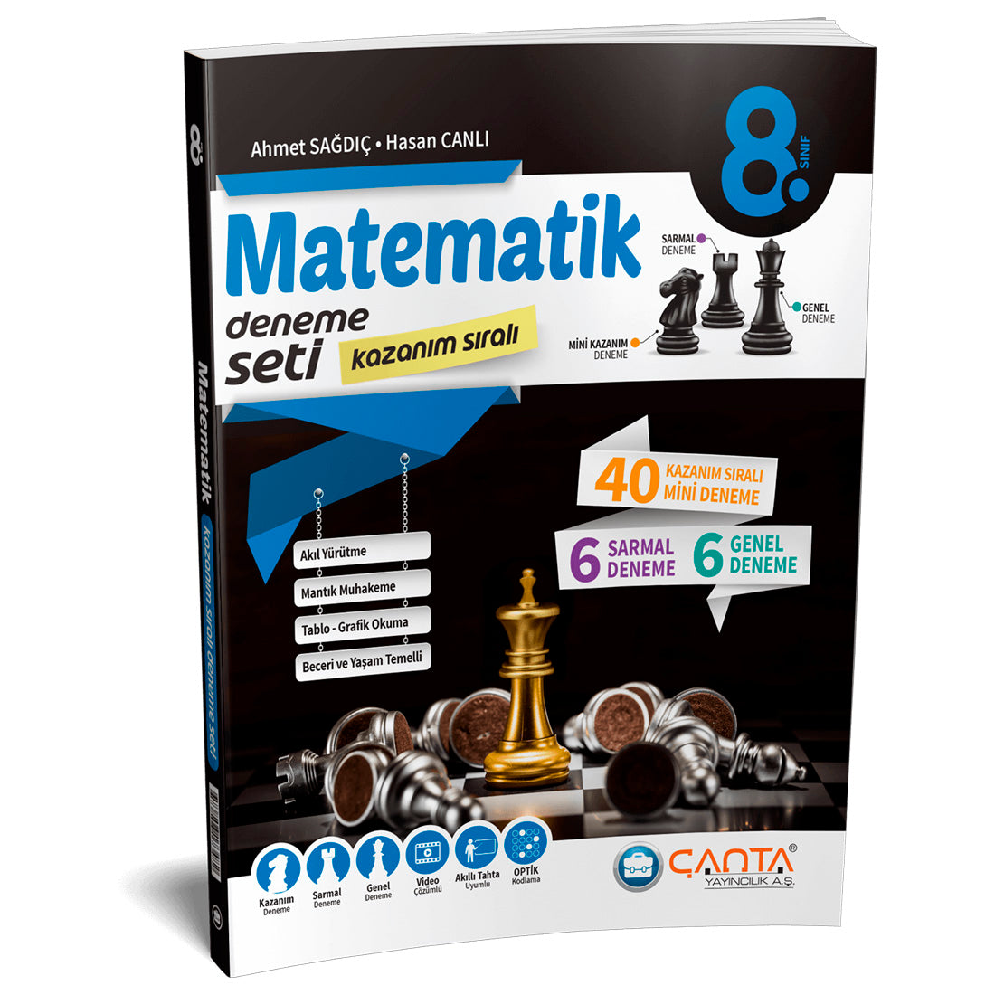 Çanta Yayınları 8. Sınıf Matematik Kazanım Sıralı Deneme Seti