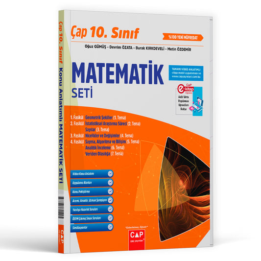 Çap Yayınları 10. Sınıf Matematik Set