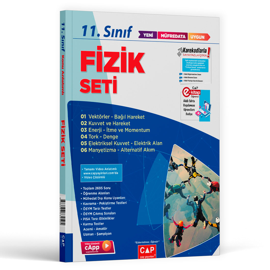 Çap Yayınları 11. Sınıf Anadolu Lisesi Fizik Set