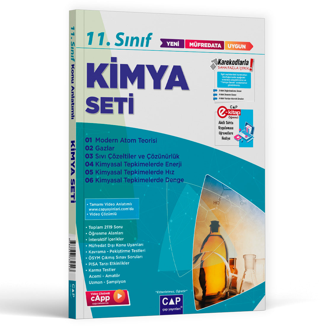 Çap Yayınları 11. Sınıf Anadolu Lisesi Kimya Seti