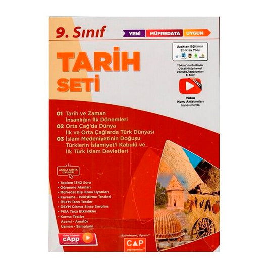 Çap Yayınları 9. Sınıf Anadolu Tarih Seti