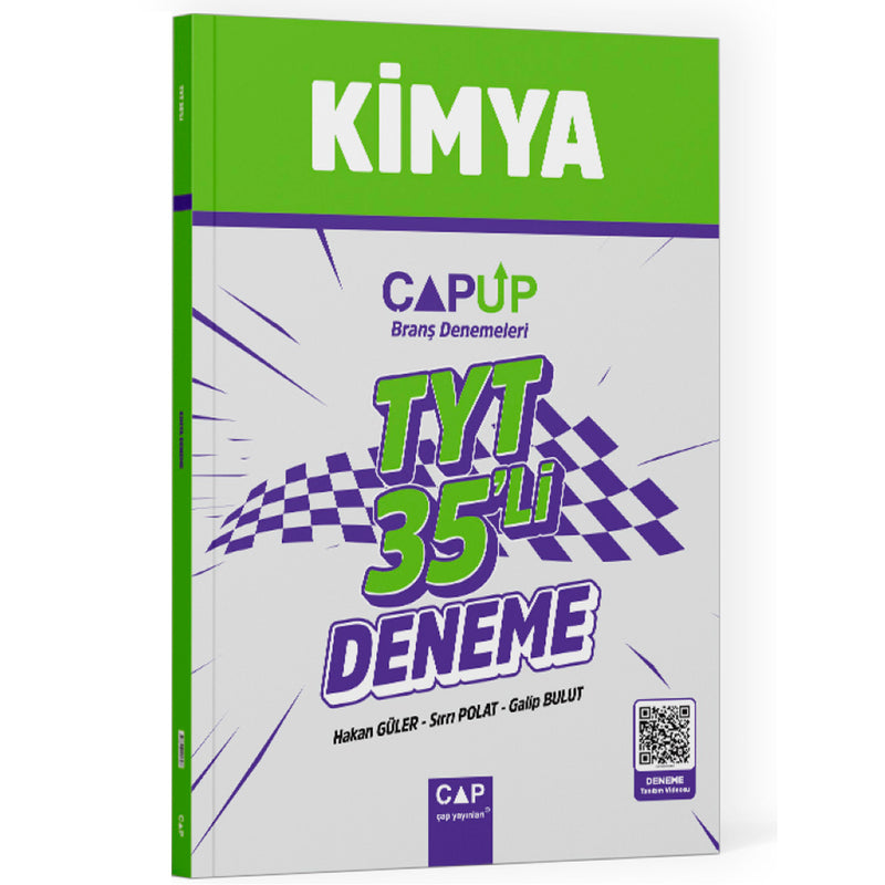 Çap Yayınları TYT Kimya 35 li Deneme