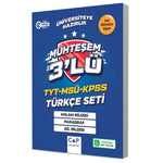 Çap Yayınları TYT MSÜ KPSS Türkçe Seti