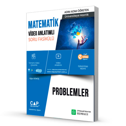 Çap Yayınları Üniversiteye Hazırlık Matematik Problemler Soru Bankası