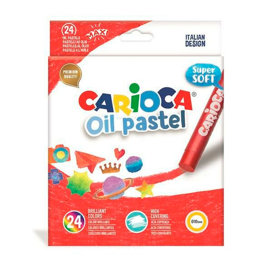 Carioca 24'lü Yağlı Pastel Boya Kalemi 43278