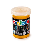 Carioca 6x25 ml 6'lı Metalik Tempera Süper Yıkanabilir Sulu Boya 43048