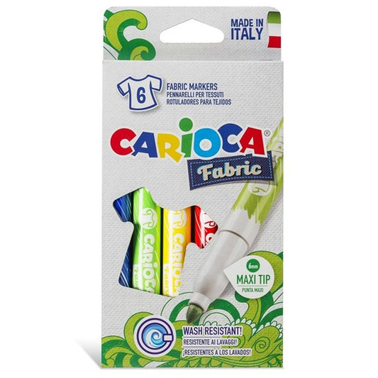Carioca Cromatex 6'lı  Kumaş Boyas 40956