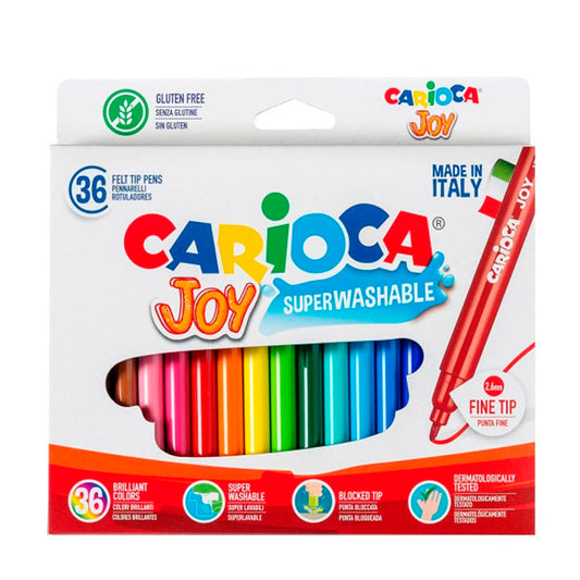 Carioca Joy Süper Yıkanabilir 36'lı Keçeli Boya Kalemi 40616